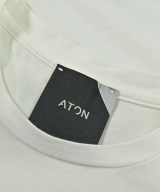 ATON（エイトン）Tシャツ・カットソー 白 サイズ:2(M位) レディース/2200712490160