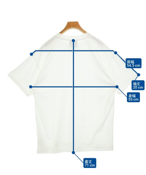 ATON（エイトン）Tシャツ・カットソー 白 サイズ:04(M位) メンズ/2200712490184
