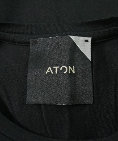 ATON（エイトン）ノースリーブ 黒 サイズ:2(M位) レディース/2200712490191