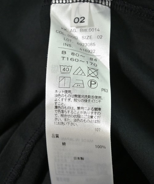 ATON（エイトン）ノースリーブ 黒 サイズ:2(M位) レディース/2200712490191