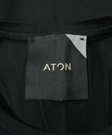 ATON（エイトン）ノースリーブ 黒 サイズ:2(M位) レディース/2200712490191
