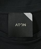 ATON（エイトン）Tシャツ・カットソー 黒 サイズ:02(M位) レディース/2200712490214