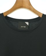 ATON（エイトン）Tシャツ・カットソー 黒 サイズ:02(M位) レディース/2200712490214
