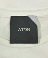 ATON（エイトン）Tシャツ・カットソー 白 サイズ:2(M位) レディース/2200712490221
