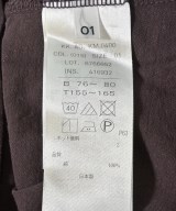 ATON（エイトン）ノースリーブ 茶 サイズ:01(S位) レディース/2200715568200