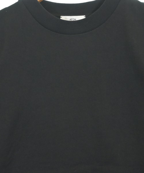 ATON（エイトン）Tシャツ・カットソー 黒 サイズ:02(M位) レディース/2200704513082