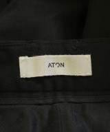 ATON（エイトン）スラックス 黒 サイズ:1(S位) レディース/2200711740020