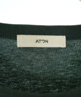 ATON（エイトン）Tシャツ・カットソー 緑 サイズ:06(L位) メンズ/2200716366065