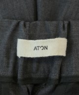 ATON（エイトン）スラックス グレー サイズ:1(S位) レディース/2200713497304