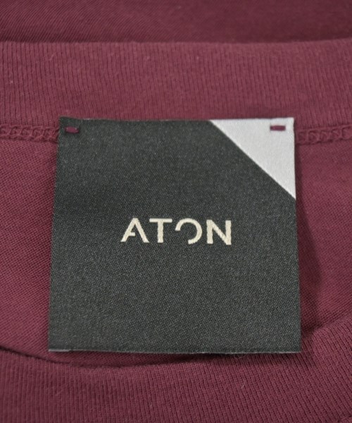 ATON（エイトン）ノースリーブ 赤 サイズ:1(S位) レディース/2200712504263