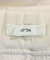 ATON（エイトン）スウェットパンツ 白 サイズ:02(M位) レディース/2200714021058