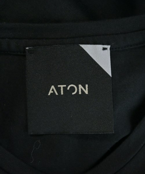 ATON（エイトン）ワンピース 黒 サイズ:2(M位) レディース/2200716766070