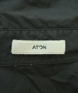 ATON（エイトン）カジュアルシャツ 紺 サイズ:04(XL位) メンズ/2200717367085