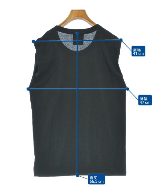 ATON（エイトン）Tシャツ・カットソー 黒 サイズ:2(M位) レディース/2200719102097