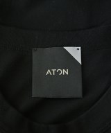 ATON（エイトン）Tシャツ・カットソー 黒 サイズ:2(M位) レディース/2200719102097