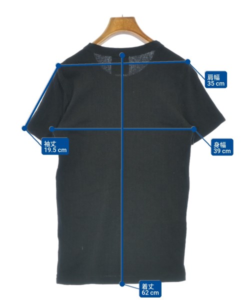 ATON（エイトン）Tシャツ・カットソー 黒 サイズ:2(M位) レディース/2200714363097
