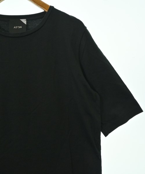 ATON（エイトン）Tシャツ・カットソー 黒 サイズ:2(M位) レディース/2200715080221