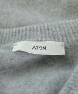 ATON（エイトン）ニット・セーター グレー サイズ:02(M位) レディース/2200643013063