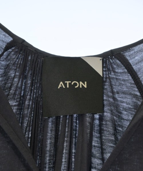 ATON（エイトン）ワンピース グレー サイズ:02(M位) レディース/2200644989039