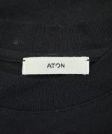 ATON（エイトン）Tシャツ・カットソー 黒 サイズ:6(XXL位) メンズ/2200645701036