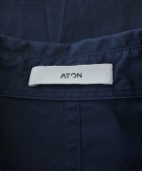 ATON（エイトン）カジュアルシャツ 紺 サイズ:04(XL位) メンズ/2200645440034