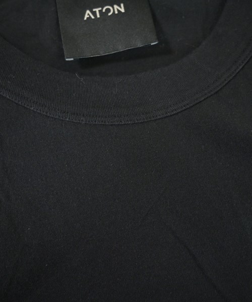 ATON（エイトン）ノースリーブ 黒 サイズ:01(S位) レディース/2200643644069