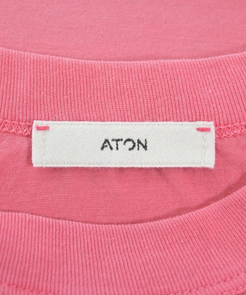 ATON（エイトン）ノースリーブ ピンク サイズ:01(S位) レディース/2200645071238