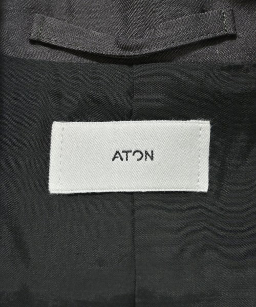 ATON（エイトン）カジュアルジャケット グレー サイズ:04(M位) メンズ/2200647286012