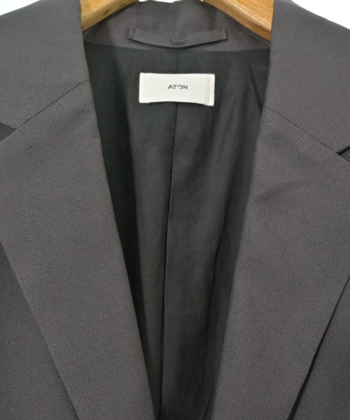 ATON（エイトン）カジュアルジャケット グレー サイズ:04(M位) メンズ/2200647286012