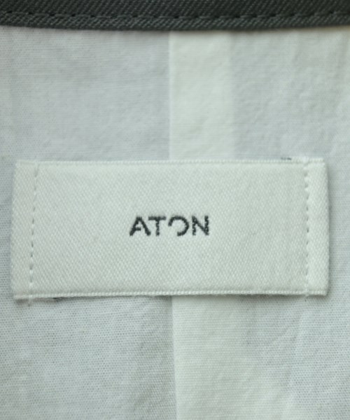 ATON（エイトン）その他 グレー サイズ:02(M位) メンズ/2200647286050