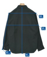 ATON（エイトン）カジュアルシャツ 黒 サイズ:02(S位) メンズ/2200647286067