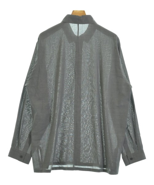 ATON（エイトン）カジュアルシャツ グレー サイズ:04(XL位) メンズ/2200647286074