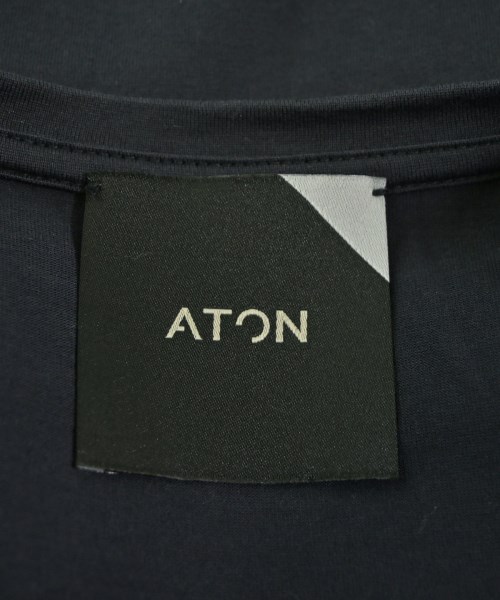 ATON（エイトン）Tシャツ・カットソー グレー サイズ:02(M位) レディース/2200632968039