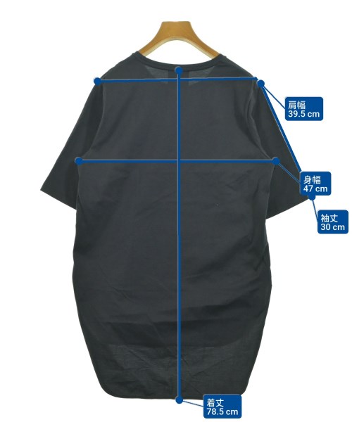 ATON（エイトン）Tシャツ・カットソー グレー サイズ:02(M位) レディース/2200632968039