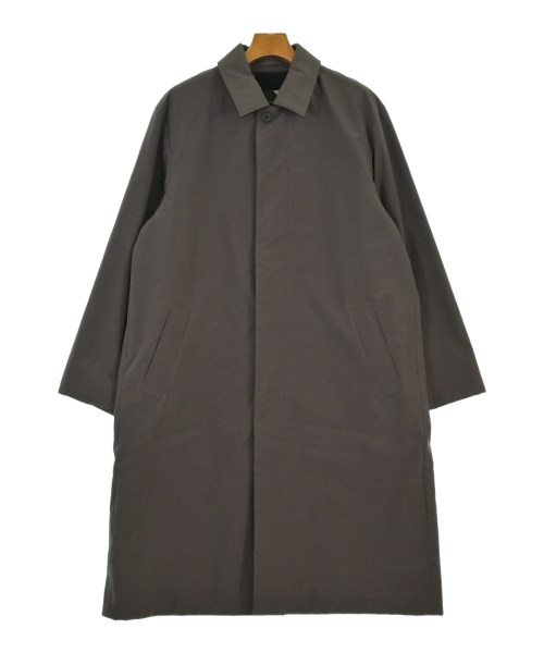 ATON(エイトン)ステンカラーコート 紫 サイズ:4(XL位)/2200647741030