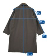 ATON（エイトン）ステンカラーコート 紫 サイズ:4(XL位) メンズ/2200647741030