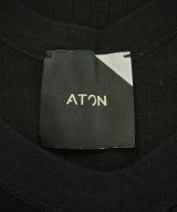 ATON（エイトン）Tシャツ・カットソー 黒 サイズ:2(M位) レディース/2200648183020