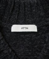 ATON（エイトン）ベスト/ノースリーブ 黒 サイズ:2(M位) レディース/2200634991059
