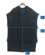 ATON（エイトン）ベスト/ノースリーブ 黒 サイズ:2(M位) レディース/2200634991059