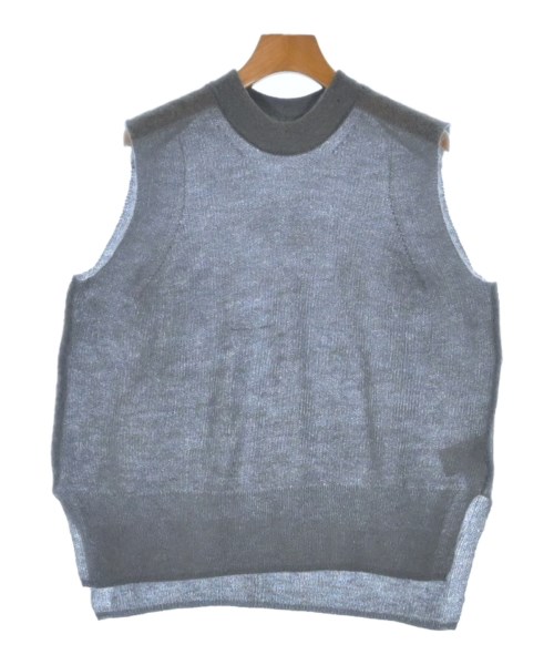 ATON(エイトン)ニット・セーター グレー サイズ:2(M位)/2200641602078