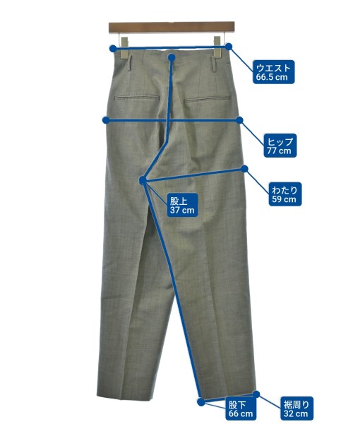 ATON（エイトン）スラックス グレー サイズ:01(S位) レディース/2200640055240