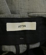 ATON（エイトン）スラックス グレー サイズ:01(S位) レディース/2200640055240
