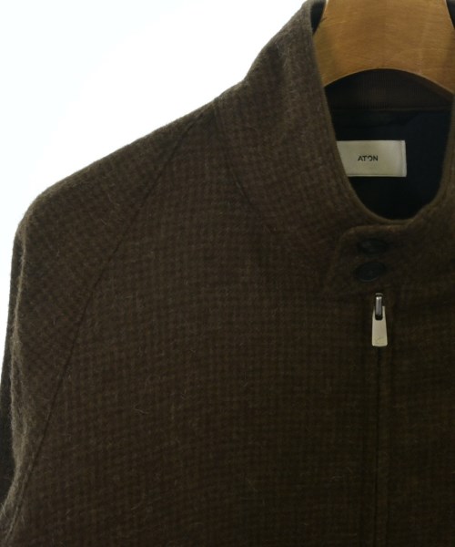 ATON（エイトン）ブルゾン 茶 サイズ:2(M位) メンズ/2200649691012