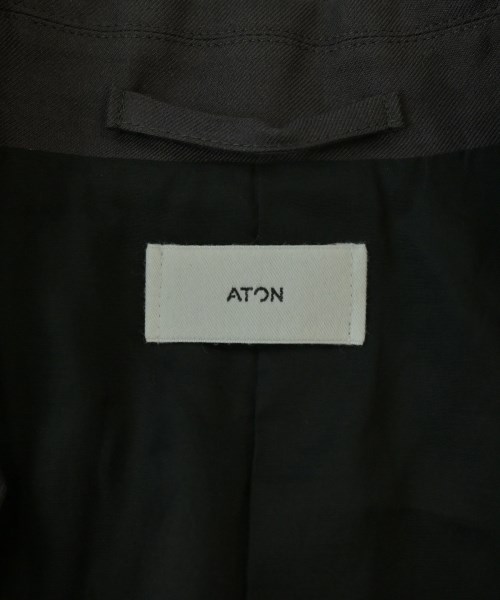ATON（エイトン）カジュアルジャケット グレー サイズ:02(M位) メンズ/2200649691036