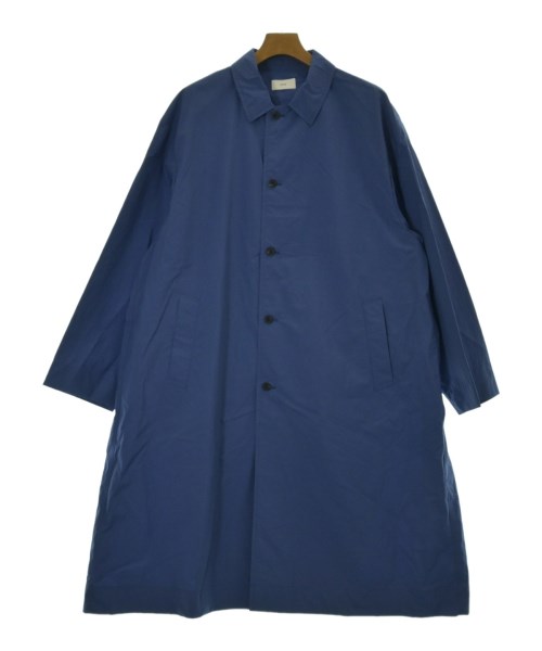 ATON(エイトン)ステンカラーコート 青 サイズ:04(XL位)/2200649691043