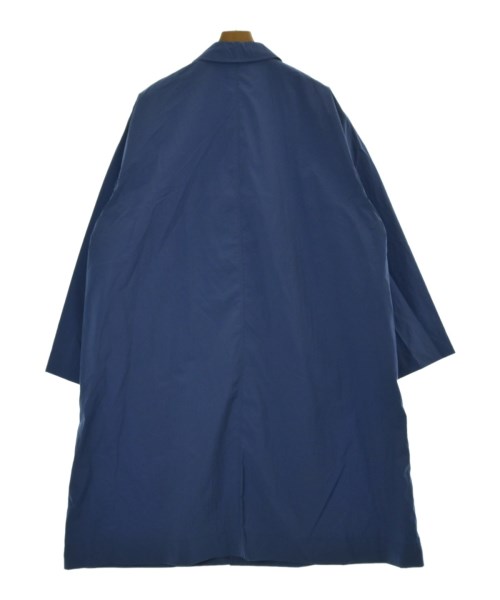 ATON（エイトン）ステンカラーコート 青 サイズ:04(XL位) メンズ/2200649691043