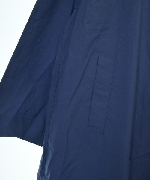 ATON（エイトン）ステンカラーコート 青 サイズ:04(XL位) メンズ/2200649691043