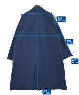 ATON（エイトン）ステンカラーコート 青 サイズ:04(XL位) メンズ/2200649691043