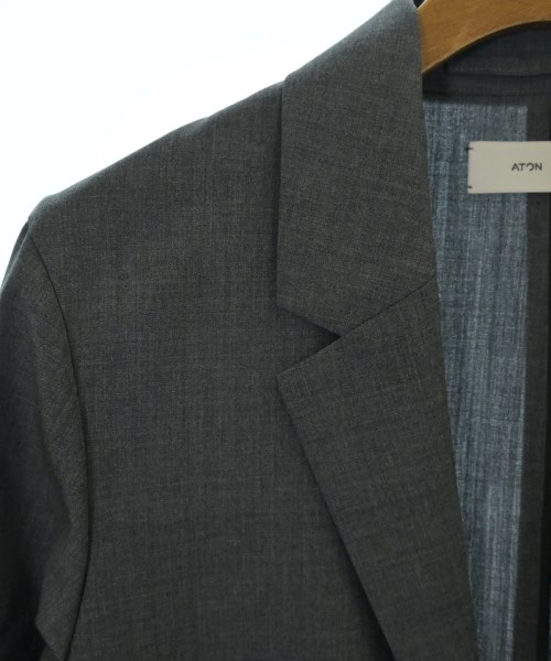 ATON（エイトン）カジュアルジャケット グレー サイズ:02(M位) メンズ/2200649691050