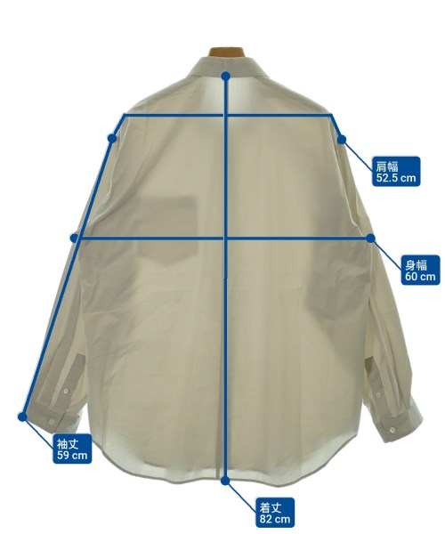 ATON（エイトン）カジュアルシャツ グレー サイズ:04(XL位) メンズ/2200649691067